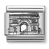 Nomination Composable Classic Link 330105/31 Arc de Triomphe in 925 Silver